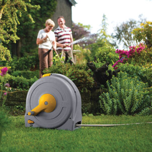 2494 Freestanding 40m Fast Reel + 40m of 12.5mm Hose