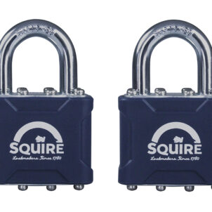 35T Stronglock Card (2) Padlocks 38mm Open Shackle Keyed