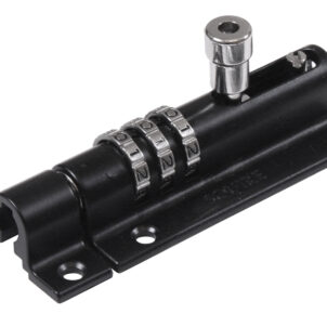 CombiBolt 3 Re-Codable Locking Bolt Black 92mm