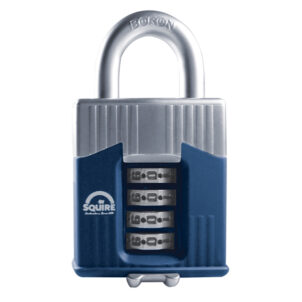 Warrior High-Security Open Shackle Combination Padlock 45mm Boxed