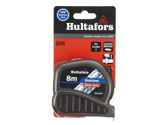 BMSS8M Brick-Mate Stainless Steel Pocket Tape 8m (Metric only) - Image 4