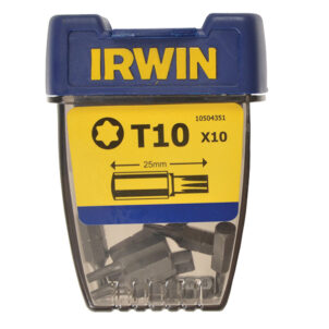 TORX Insert Bits TX10 25mm (Pack 10)