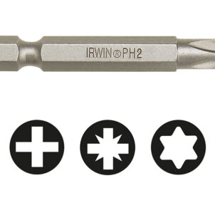Phillips Power Insert Bit PH2 70mm (Pack 1)