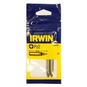 Pozidriv Insert Bits PZ2 50mm (Pack 2)