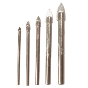 Glass & Tile Drill Bit Set of 5