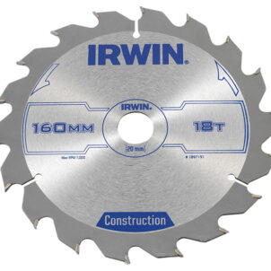 Construction Circular Saw Blade 160 x 20mm x 18T ATB