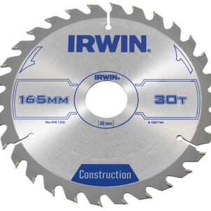 Construction Circular Saw Blade 165 x 30mm x 30T ATB