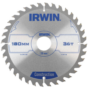 Construction Circular Saw Blade 180 x 30mm x 36T ATB