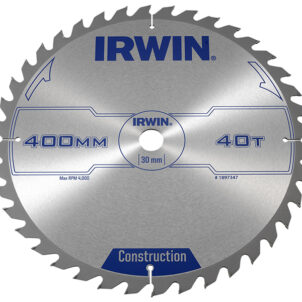 General Purpose Table & Mitre Saw Blade 400 x 30mm x 40T ATB