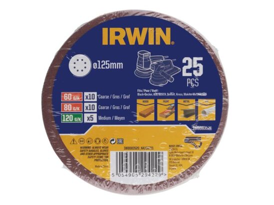125mm Sanding Disc Set, 25 Piece - Image 2