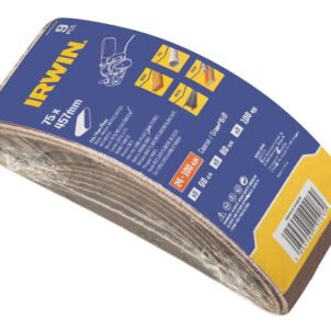 75 x 457mm Sanding Belt Set, 9 Piece