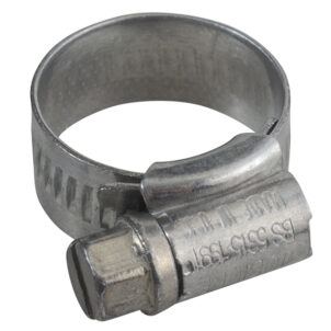 00 Zinc Protected Hose Clip 13 - 20mm (1/2 - 3/4in)