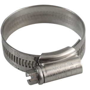 1X Stainless Steel Hose Clip 30 - 40mm (1.1/8 - 1.5/8in)