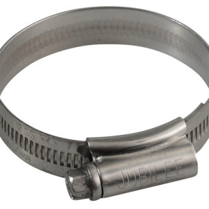 2 Stainless Steel Hose Clip 40 - 55mm (1.5/8 - 2.1/8in)