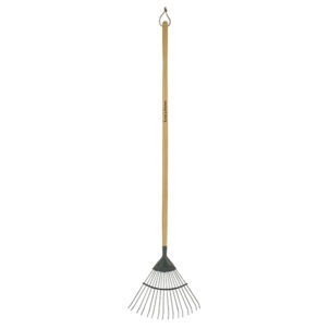 Carbon Steel Lawn & Leaf Rake, FSC® - Image 3