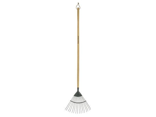 Carbon Steel Lawn & Leaf Rake, FSC® - Image 3