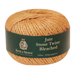 Jute Twine Bleached Stone 150m (250g)