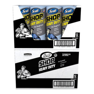 SCOTT® Blue Heavy-Duty Shop Cloth Roll - Image 3