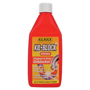 Kil-Block Original Plughole & Drain Unblocker 500ml
