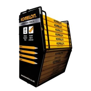 HB Carpenter's Pencils Display of 200