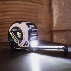 LED LIGHT Tape Measure 8m/26ft (Width 25mm)