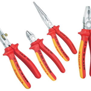 VDE Pliers Set in Case, 4 Piece
