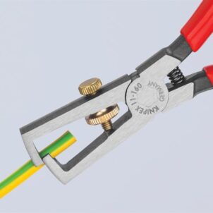 End Wire Insulation Stripping Pliers PVC Grip 160mm - Image 3