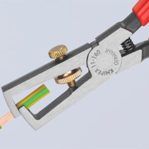 End Wire Insulation Stripping Pliers PVC Grip 160mm - Image 4