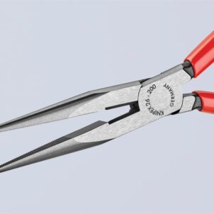 Long Snipe Nose Side Cutting Pliers PVC Grips 200mm (8in) - Image 5