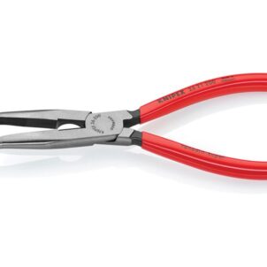 Bent Snipe Nose Side Cutting Pliers PVC Grip 200mm (8in) - Image 2