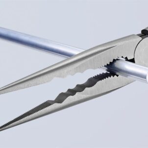 Long Reach Straight Needle Nose Pliers 280mm - Image 4