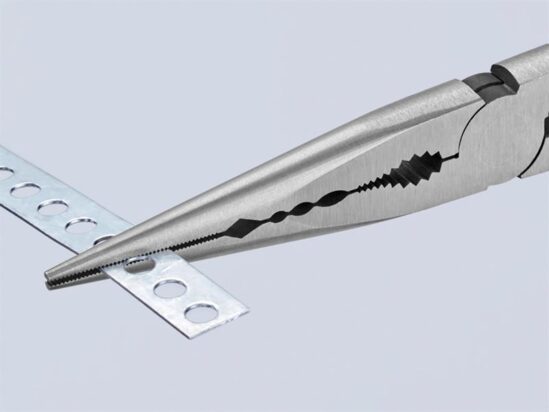 Long Reach Straight Needle Nose Pliers 280mm - Image 5