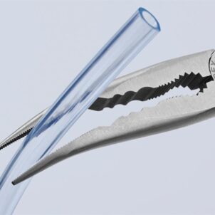 Long Reach Bent Needle Nose Pliers 280mm - Image 3
