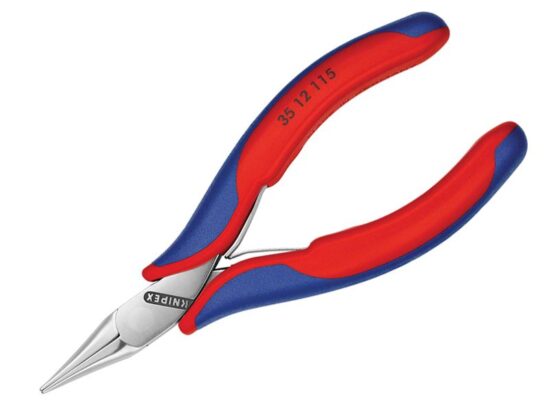 Flat Jaw Electronics Pliers Multi-Component Grip 115mm - Image 5