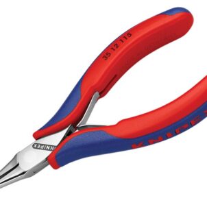 Flat Jaw Electronics Pliers Multi-Component Grip 115mm