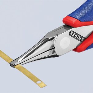 Flat Jaw Electronics Pliers Multi-Component Grip 115mm - Image 2