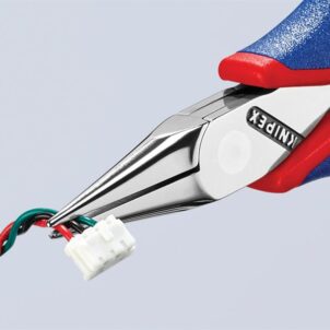 Half Round Electronics Pliers Multi-Component Grip 115mm - Image 5