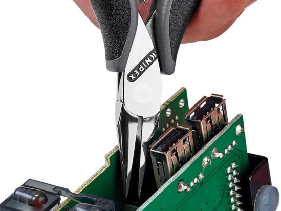 ESD Electronics Half Round Pliers 115mm - Image 5