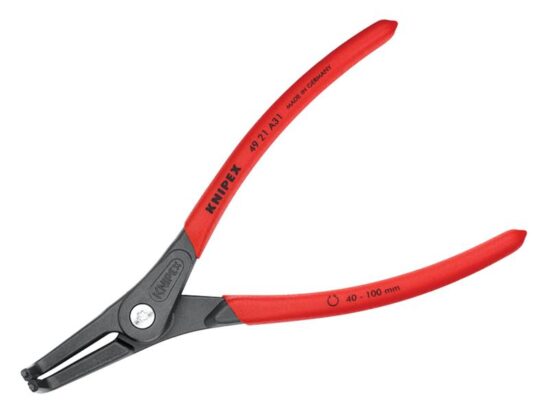 Precision Circlip Pliers External 90° Bent Tip 40-100mm A31 - Image 2