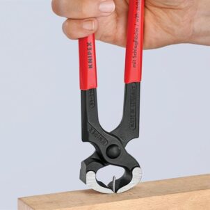 Hammerhead Style Carpenter's Pincers PVC Grip 210mm (8.1/4in) - Image 3