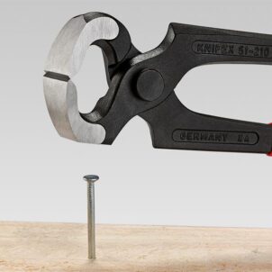 Hammerhead Style Carpenter's Pincers PVC Grip 210mm (8.1/4in) - Image 4