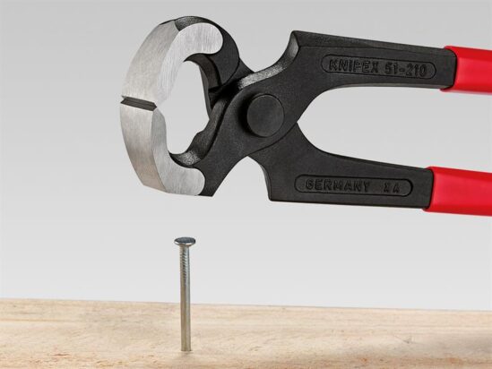 Hammerhead Style Carpenter's Pincers PVC Grip 210mm (8.1/4in) - Image 4