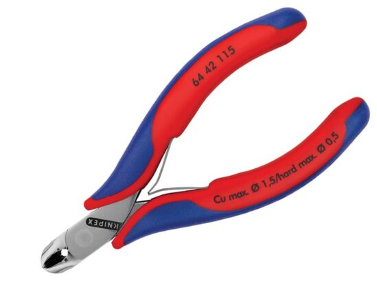 Electronics Diagonal End Cutting Nippers Short Head 115mm - Image 4