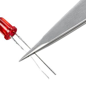 Stainless Steel Universal Needle Point Tweezers 120mm - Image 4