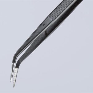 Universal Bent Nose Tweezers 155mm - Image 3