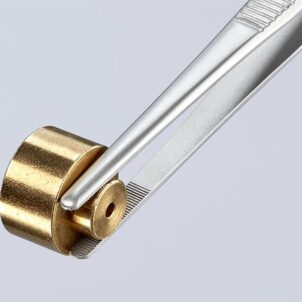 Stainless Steel Universal Blunt Nose Tweezers 120mm - Image 4