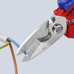 Angled Electricians' Shears 160mm - Image 4