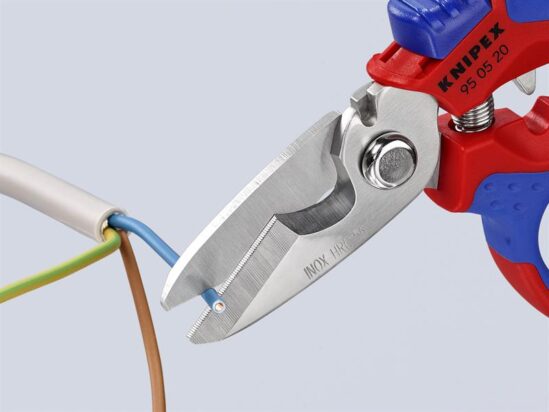 Angled Electricians' Shears 160mm - Image 4