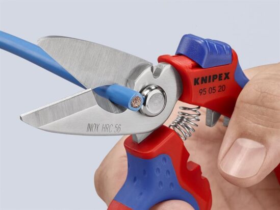 Angled Electricians' Shears 160mm - Image 5