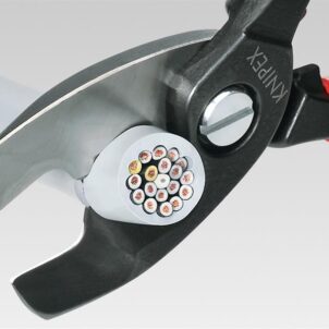 Cable Shears with Twin Cutting Edge PVC Grip 200mm - Image 5
